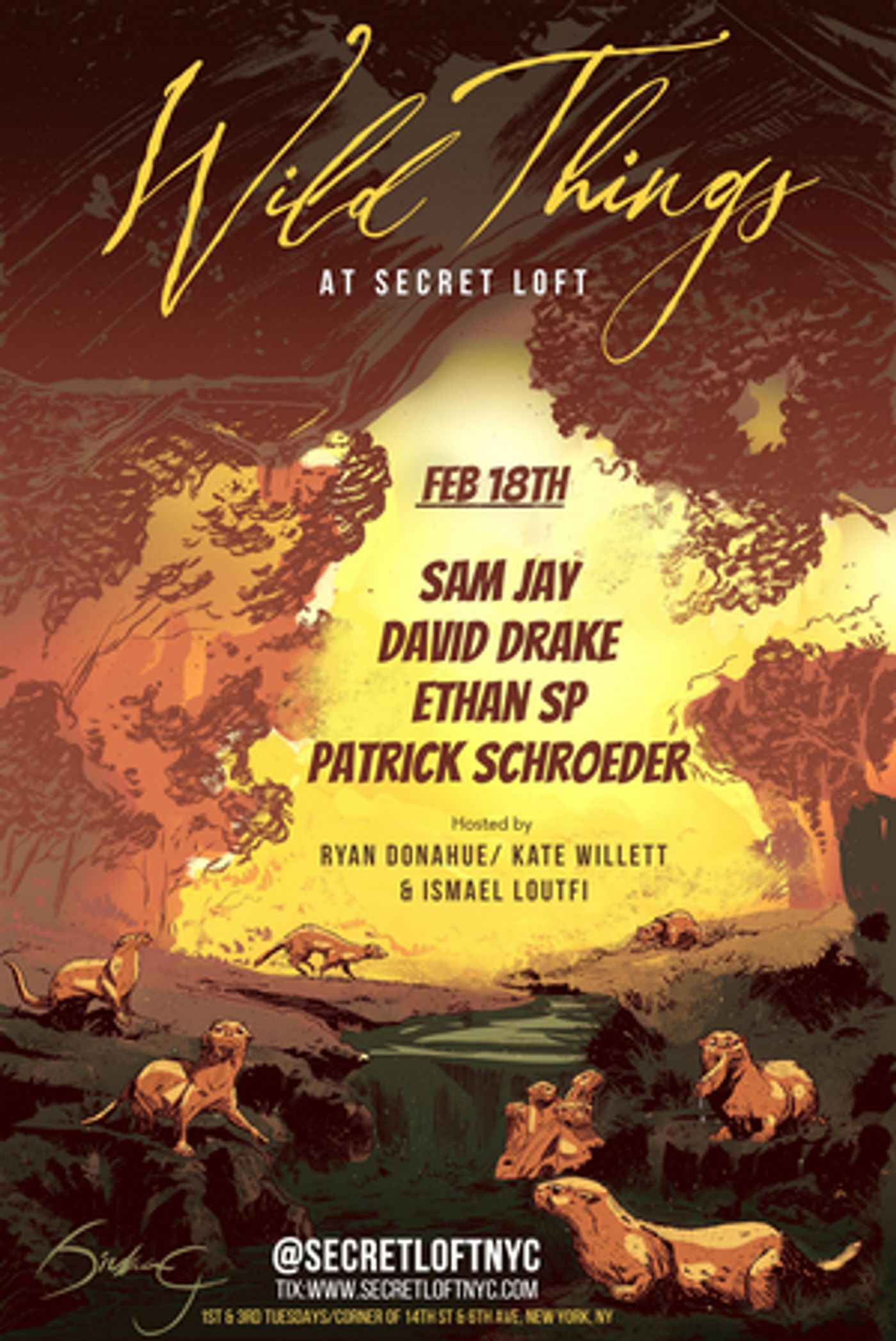 Details Have Been Released for Next Installment of WILD THINGS COMEDY at The Secret Loft  Image