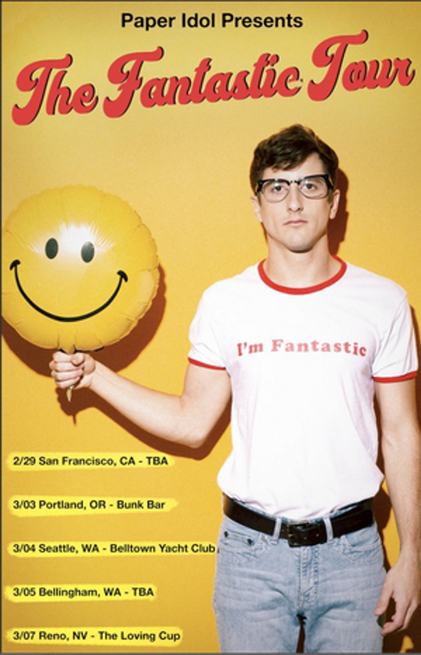 Paper Idol Announces 'The Fantastic Tour' Paper Idol Announces 'The Fantastic Tour' Image