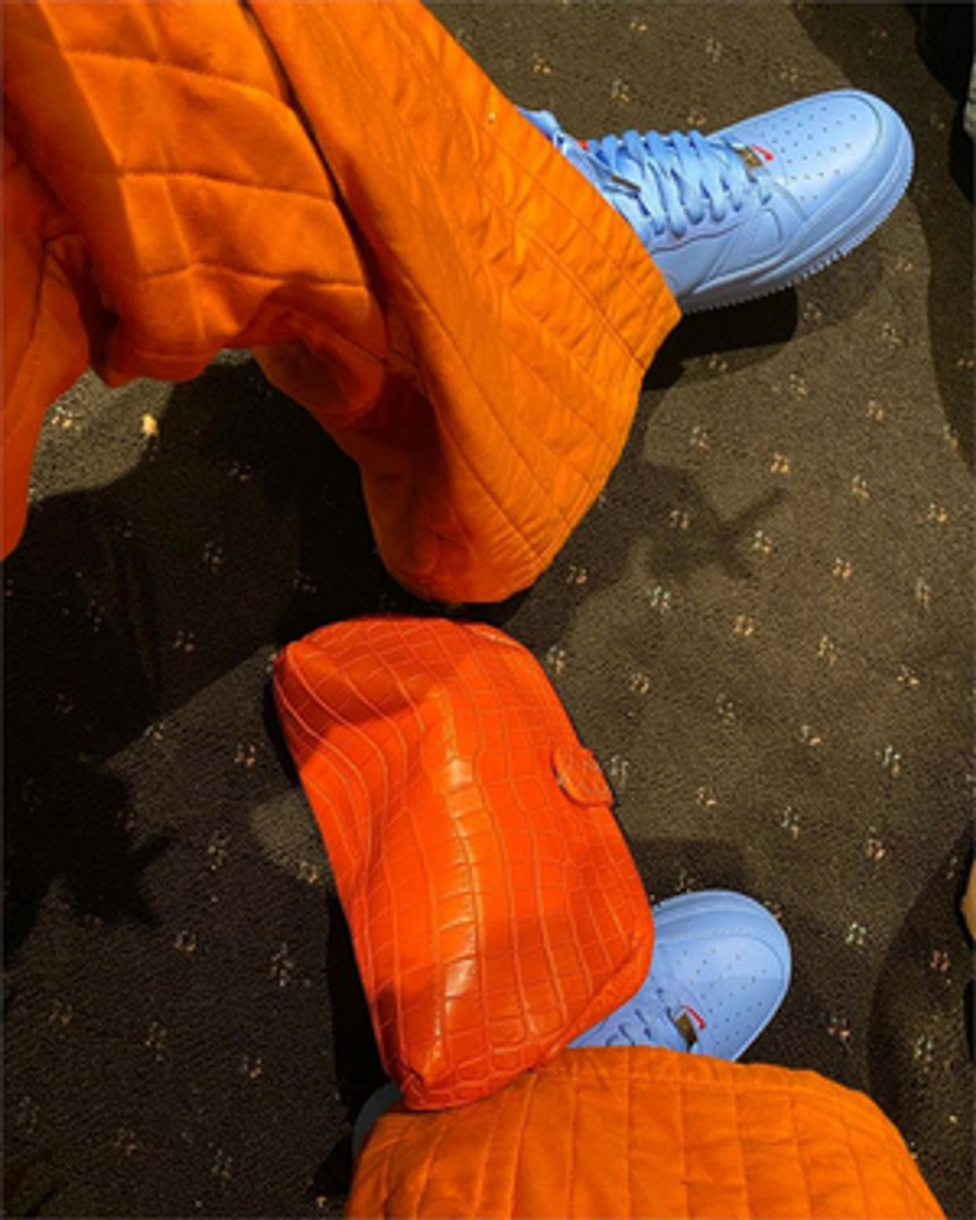 Rihanna Posts Wearing 'Just Don' Rihanna Posts Wearing 'Just Don' Image