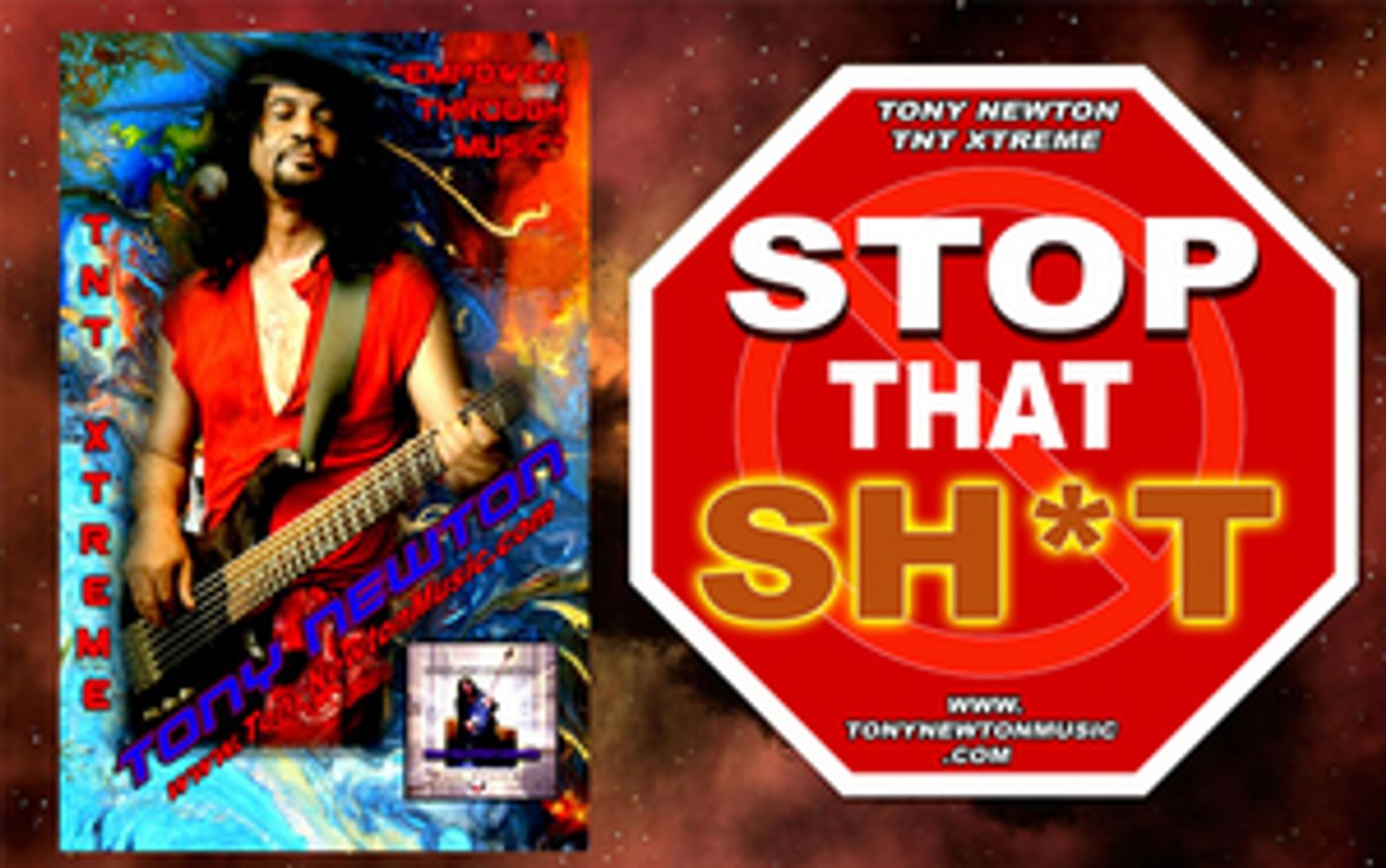 Tony Newton Releases New Single 'Stop That Sh*t' Tony Newton Releases New Single 'Stop That Sh*t' Image
