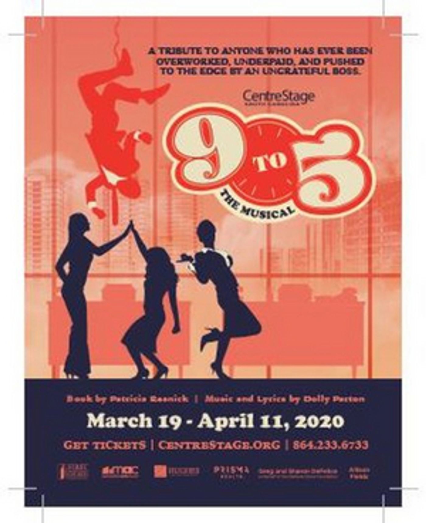 9 to 5 is Coming to Centre Stage 9 to 5 is Coming to Centre Stage Image
