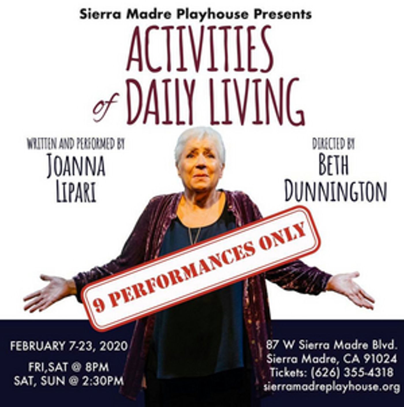 Review: Joanna Lipari Illuminates Universal Lessons Learned During a Life Well Lived in ACTIVITIES OF DAILY LIVING Review: Joanna Lipari Illuminates Universal Lessons Learned During a Life Well Lived in ACTIVITIES OF DAILY LIVING Image