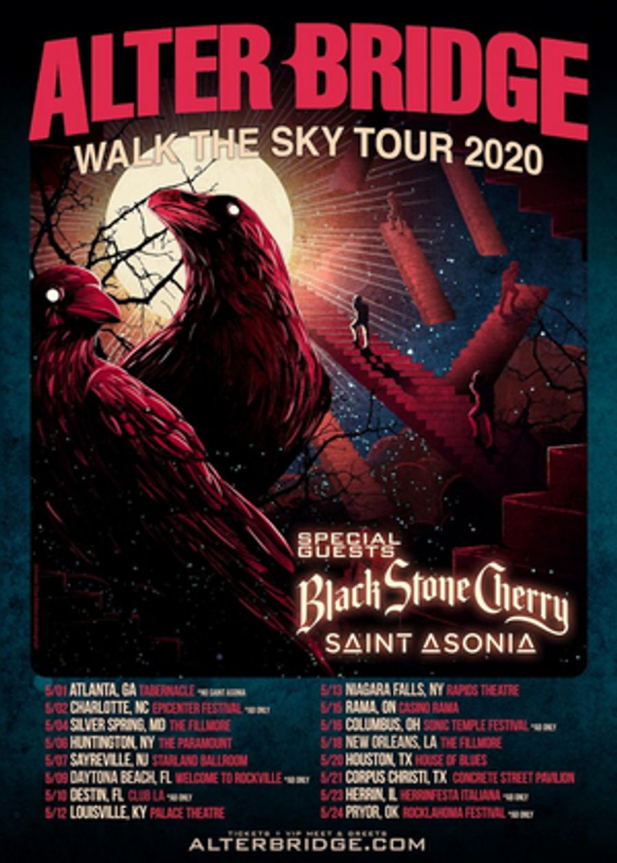 Alter Bridge Announce Spring Headline Tour Image