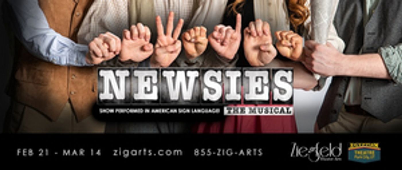 Interview: The Directorial Team Behind The Ziegfeld Theater's ASL and Spoken English Production of NEWSIES  Image