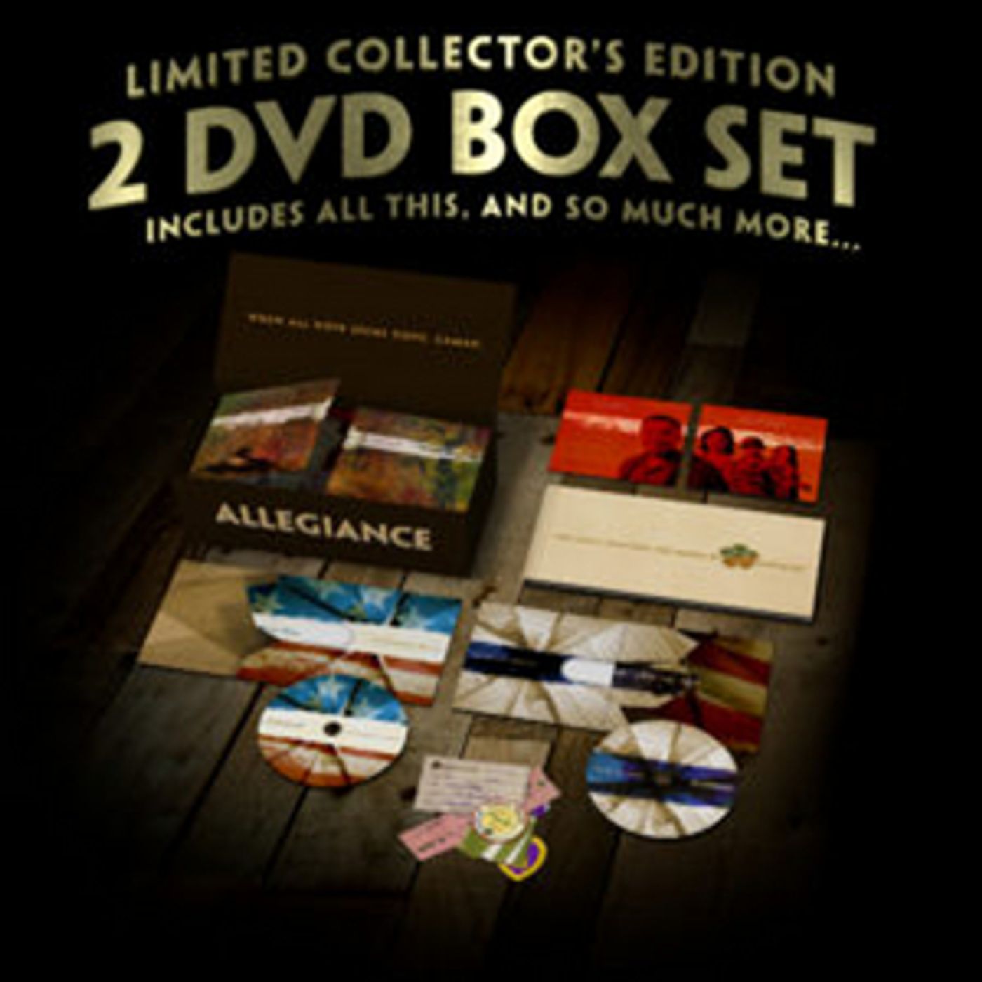You Can Now Order the ALLEGIANCE DVD Box Set You Can Now Order the ALLEGIANCE DVD Box Set Image