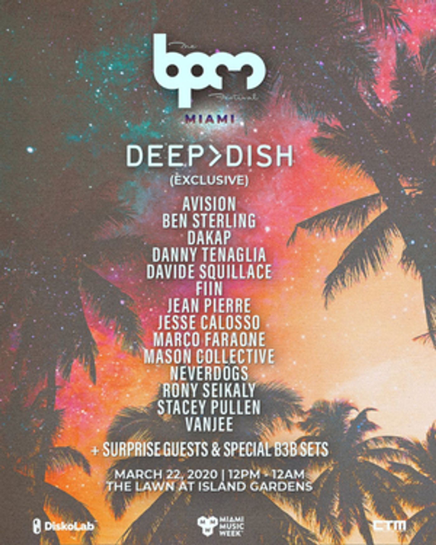 The BPM Festival Arrives to Miami Music Week 2020  Image