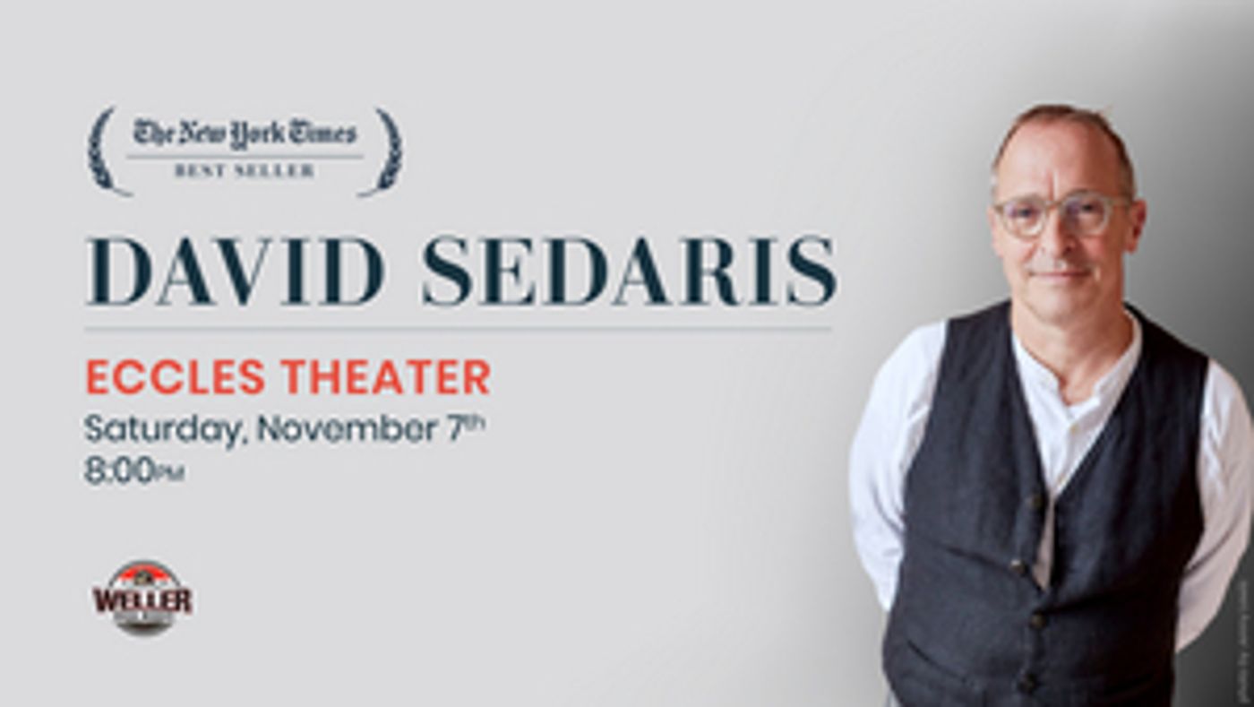 David Sedaris is Heading to the Eccles Theater  Image