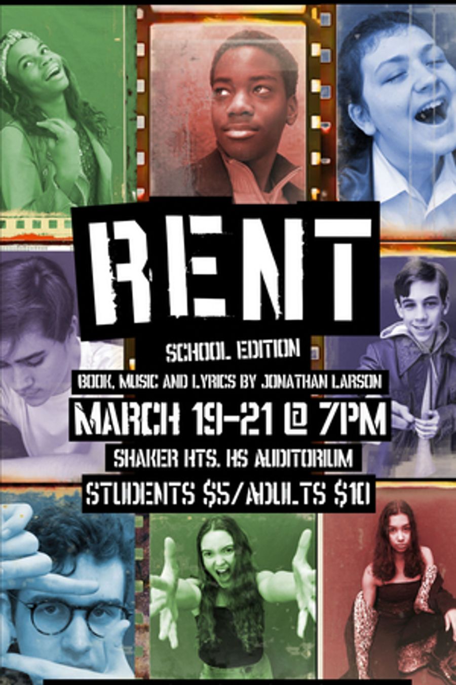 Shaker Theatre Arts Presents RENT School Edition Image
