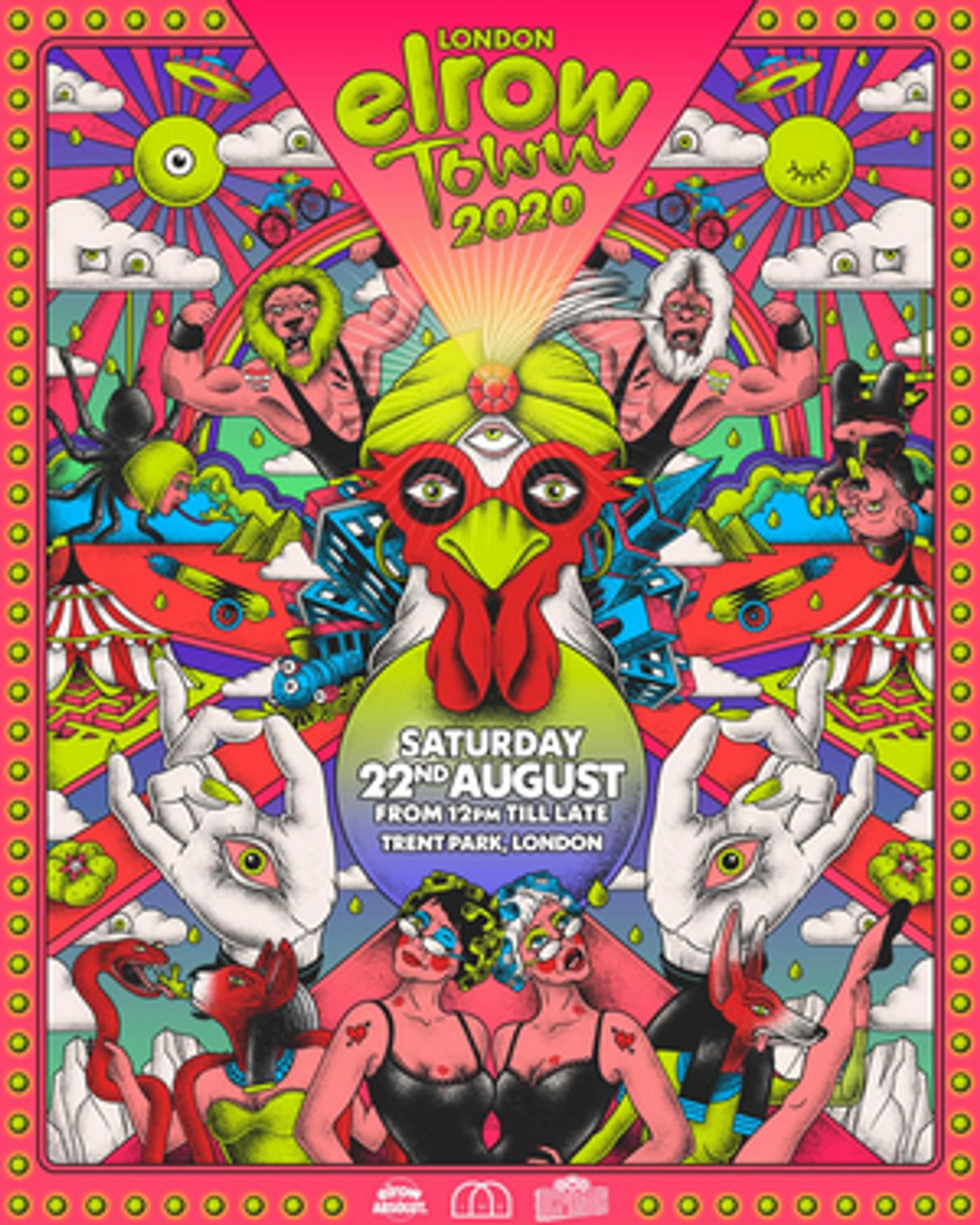 elrow Town London Returns to Trent Park on August 22  Image