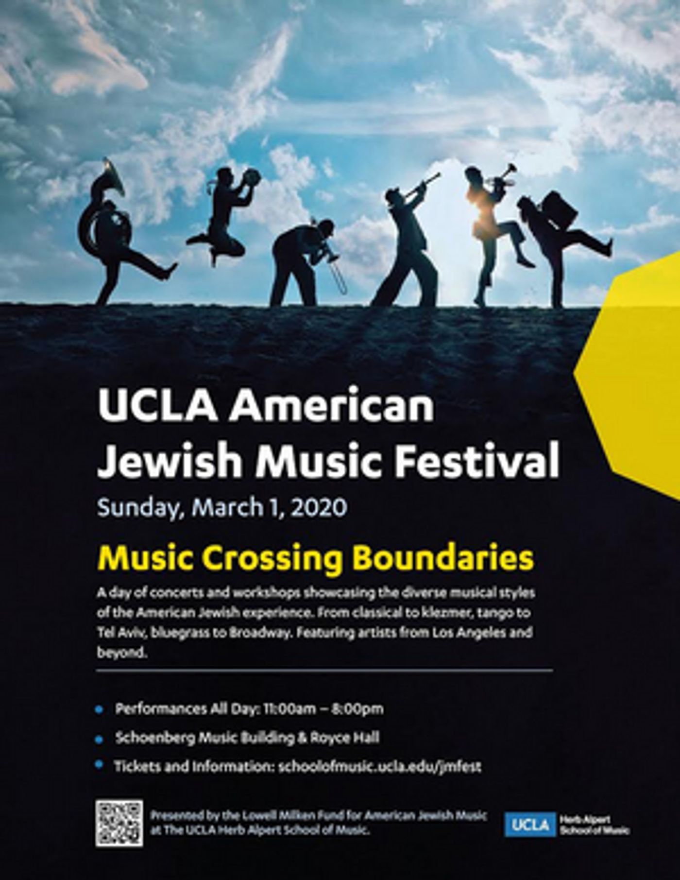 UCLA American Jewish Music Festival is Next Sunday, March 1  Image