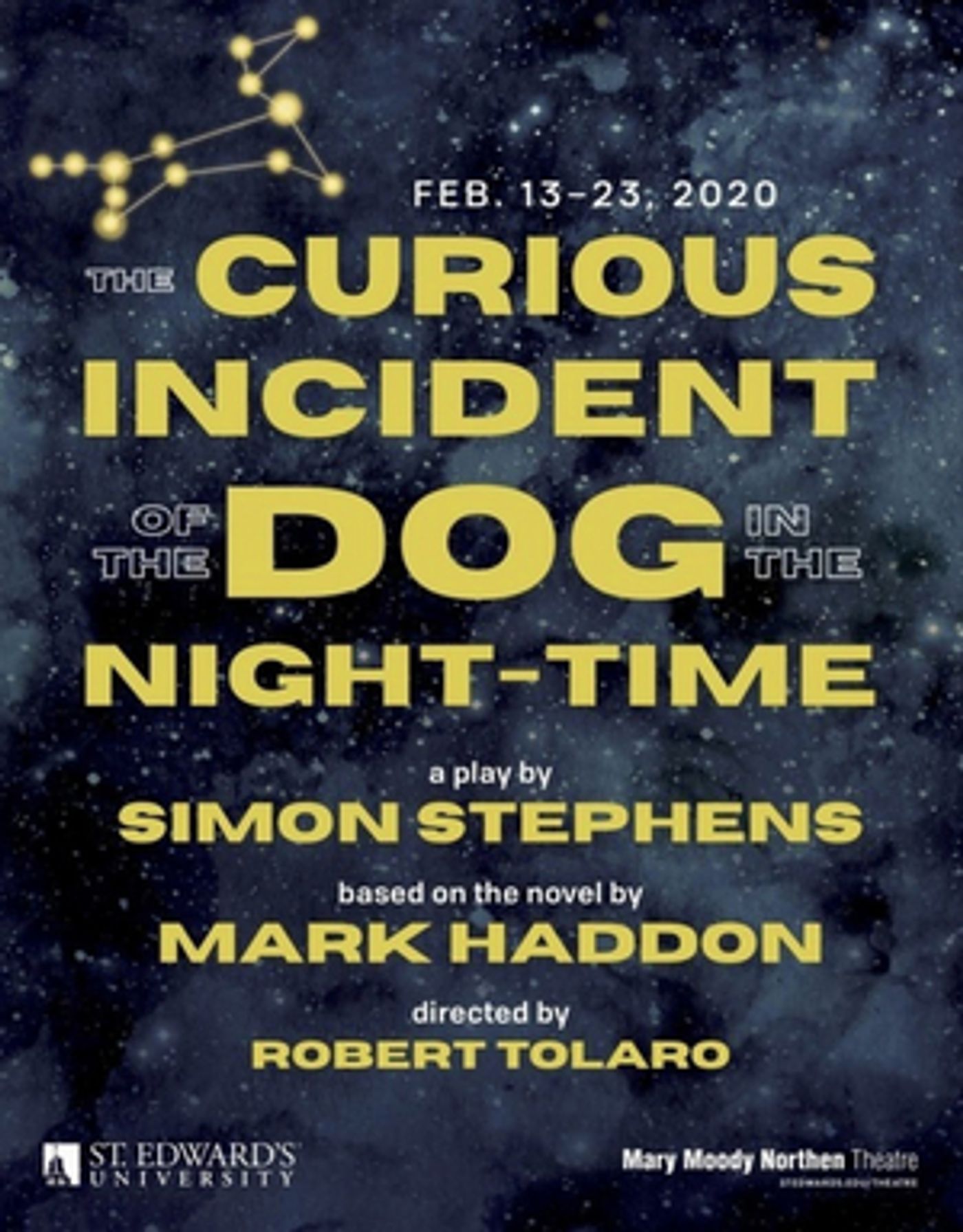 Review: The Precise Compassion of THE CURIOUS INCIDENT OF THE DOG IN THE NIGHT-TIME at St. Edward's University  Image