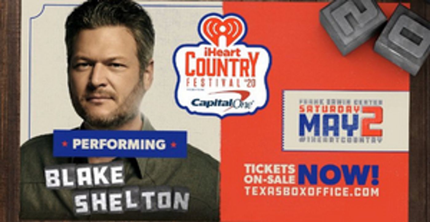 Blake Shelton Joins 2020 iHeartCountry Lineup Blake Shelton Joins 2020 iHeartCountry Lineup Image