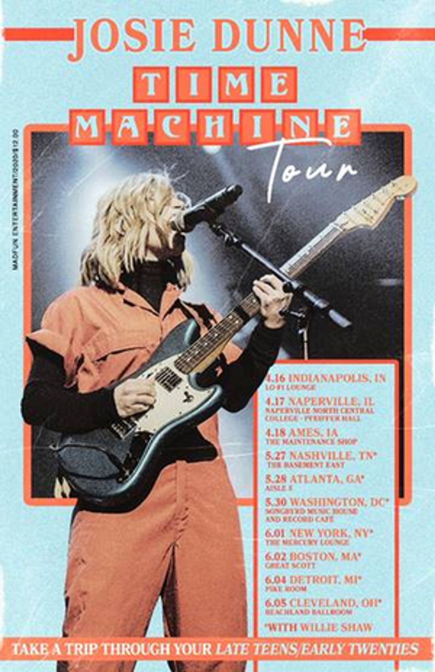 Josie Dunne Announces 'Time Machine Tour'  Image