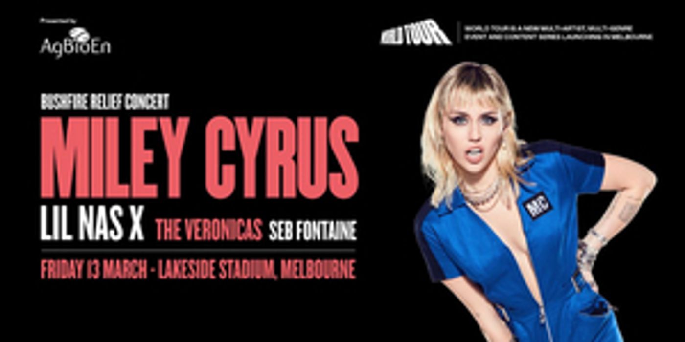 Miley Cyrus Will Headline “World Tour Bushfire Relief” Charity Concert  Image