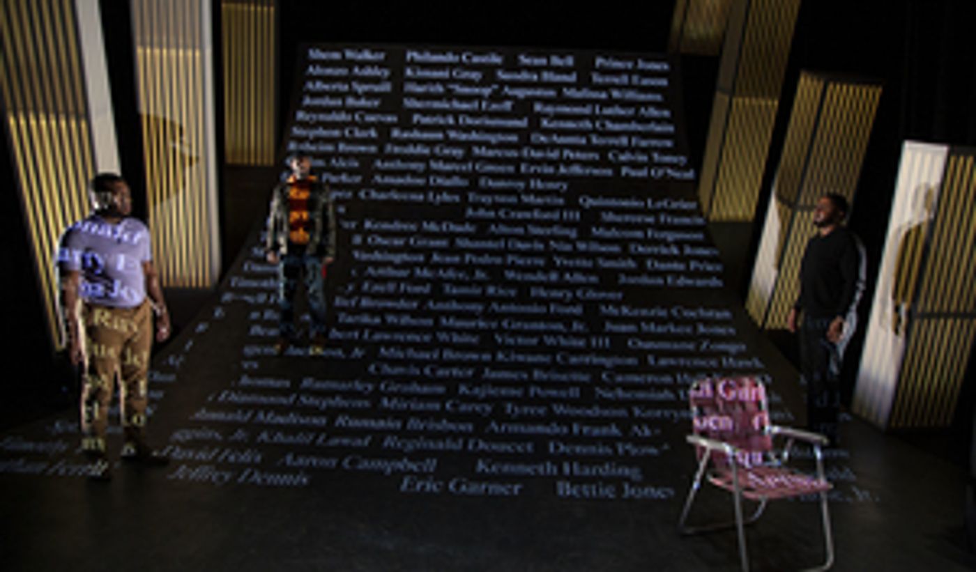 Police Killings of Young Black Men Viewed Through The Lens of Eternity: KILL MOVE PARADISE at REP Stage  Image