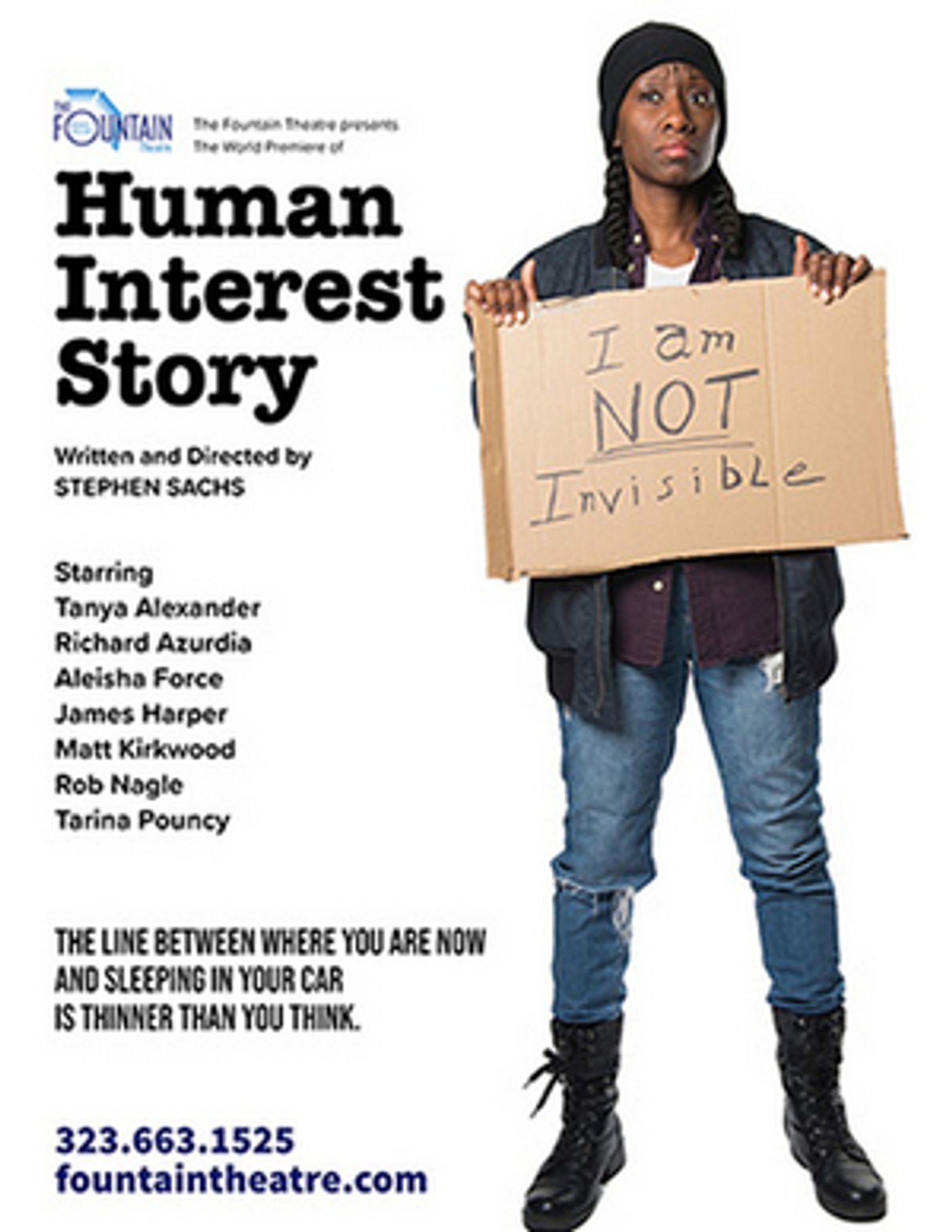 Review: Timely New Play HUMAN INTEREST STORY Focuses on Homelessness, Celebrity Worship and Truth in American Journalism  Image