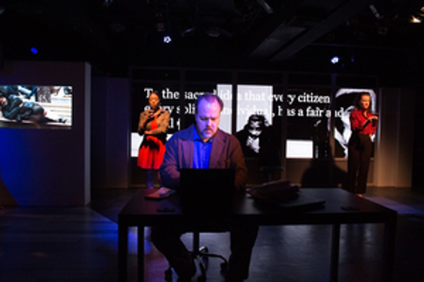 Review: Timely New Play HUMAN INTEREST STORY Focuses on Homelessness, Celebrity Worship and Truth in American Journalism  Image