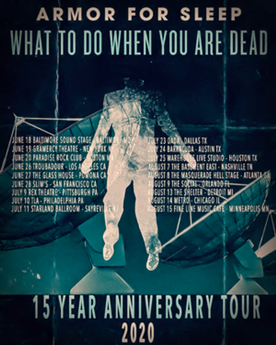 Armor For Sleep Announces First Tour in Over A Decade Image