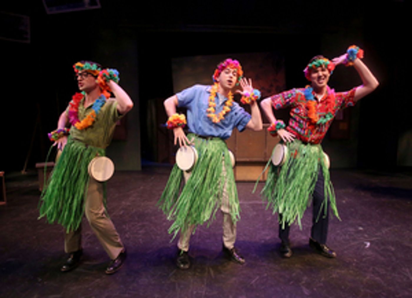 Review: THE ANDREWS BROTHERS Jukebox Musical Recreates a WWII USO Show Somewhere in the South Pacific  Image