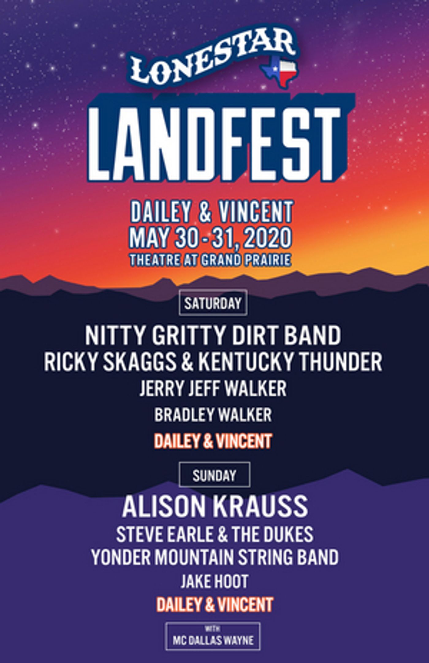 Dailey & Vincent Bring LANDFEST Music Festival Series to Texas  Image