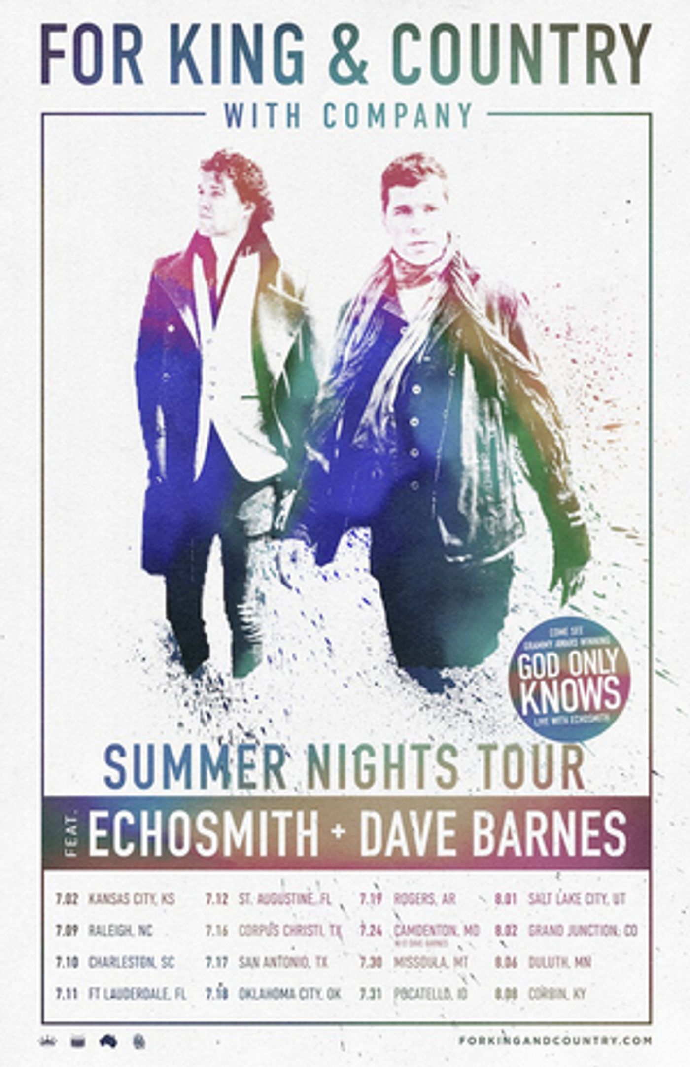 for KING & COUNTRY Announces Summer Tour  Image