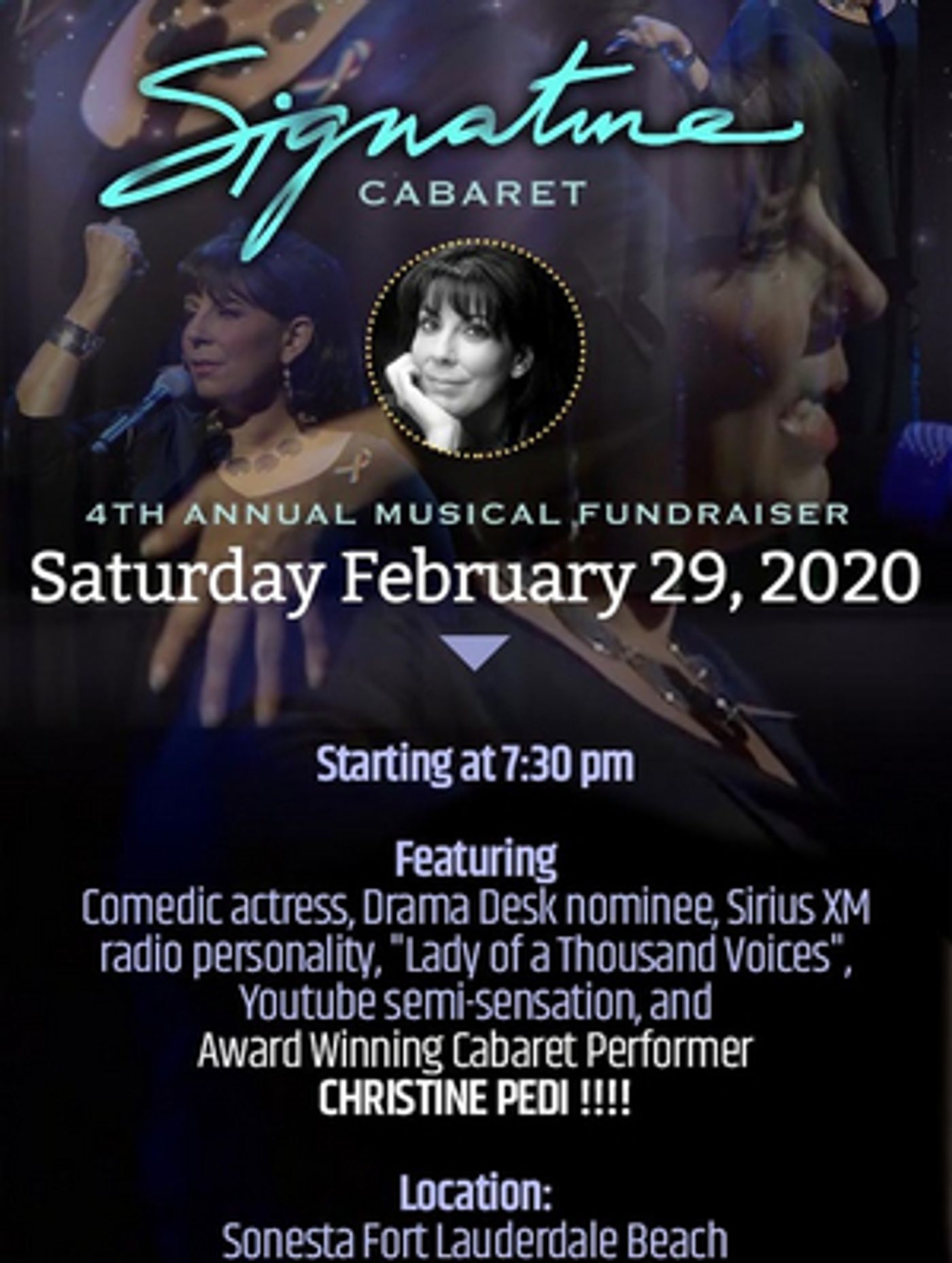Island City Stage Hosts 4th Annual Signature Cabaret with Christine Pedi  Image