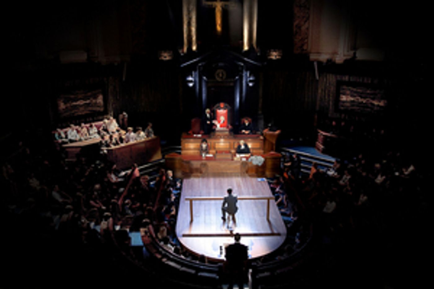 Interview: Actors Taz Skylar and Alexandra Guelff Talk WITNESS FOR THE PROSECUTION  Image