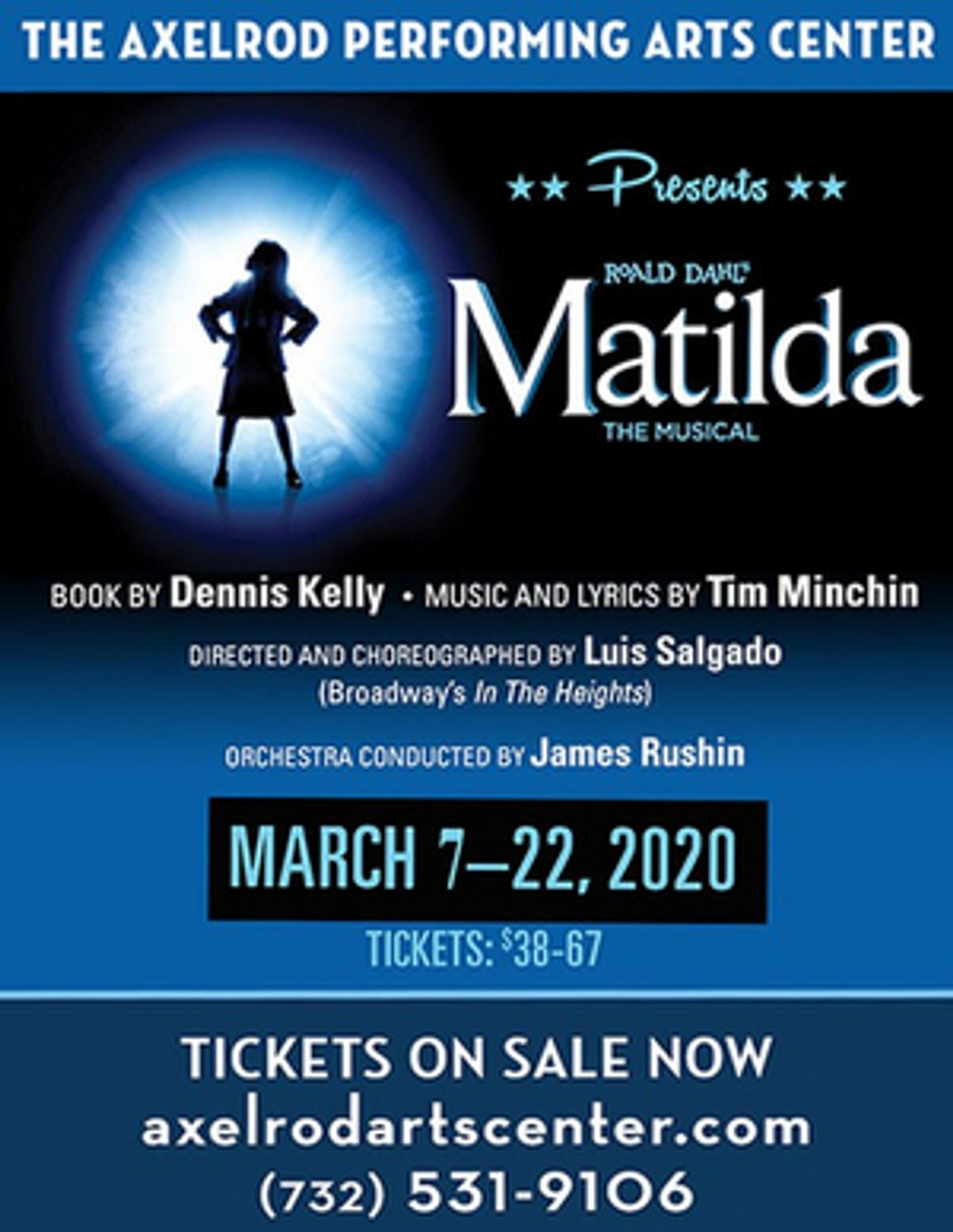 The Axelrod Performing Arts Center Presents MATILDA  Image