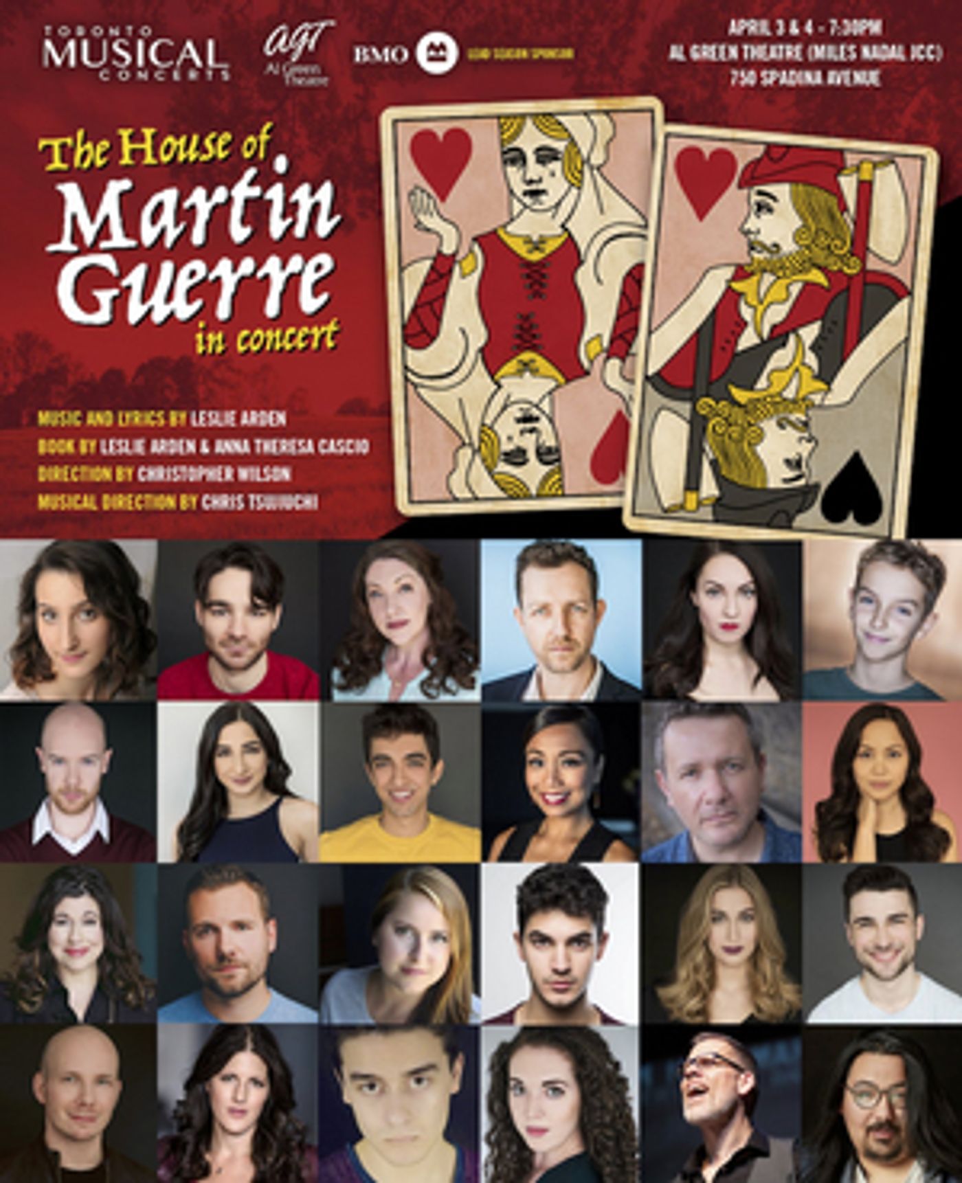 Toronto Musical Concerts Presents THE HOUSE OF MARTIN GUERRE  Image