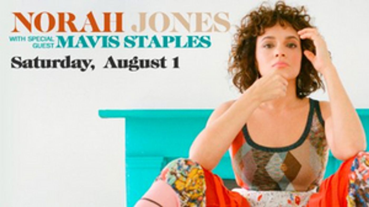 Norah Jones and Mavis Staples Will Perform At Bethel Woods  Image