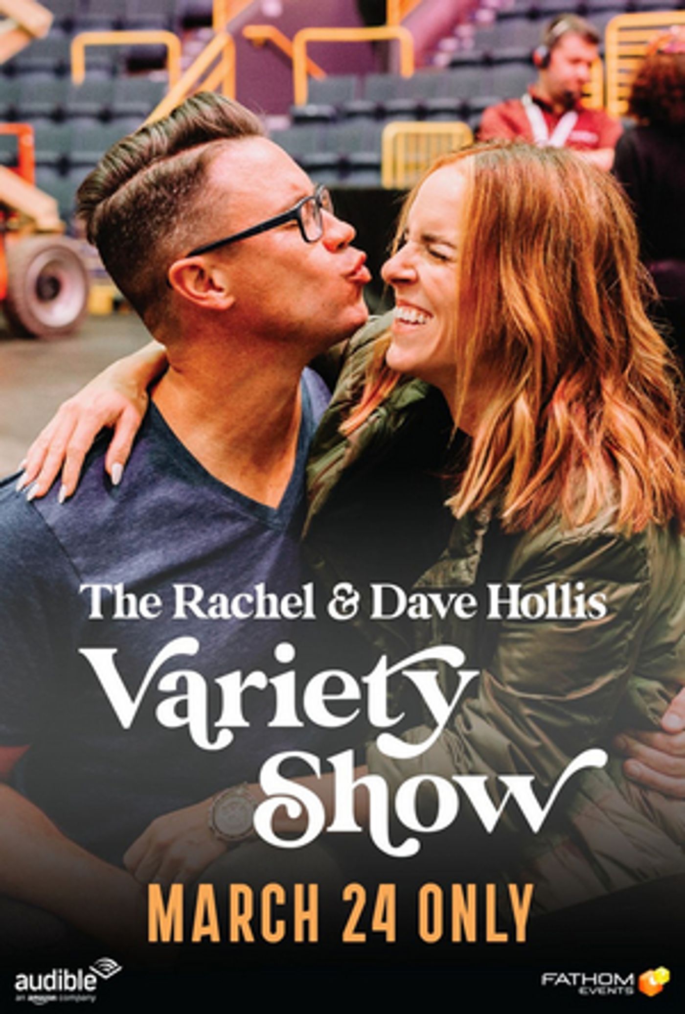 RACHEL AND DAVE HOLLIS VARIETY SHOW Hits Movie Theaters for Live One-Night Event RACHEL AND DAVE HOLLIS VARIETY SHOW Hits Movie Theaters for Live One-Night Event Image
