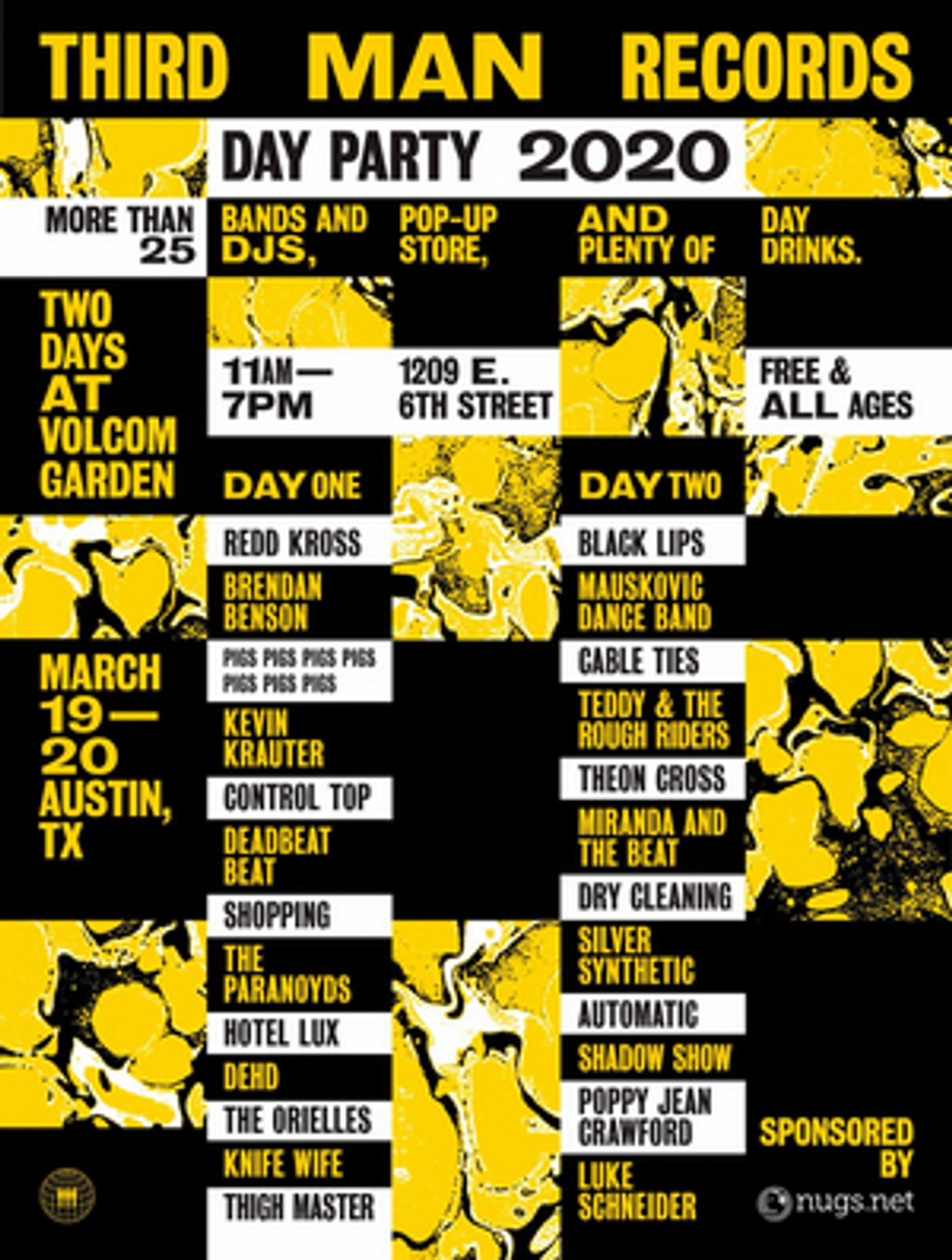 Third Man Records Announces SXSW Party with Black Lips, Brendan Benson and More Third Man Records Announces SXSW Party with Black Lips, Brendan Benson and More Image