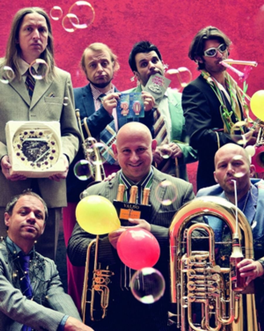 The Internationally Acclaimed Musical 'Flea Circus' MNOZIL BRASS Brings Brazen Comedy To The McCallum Image