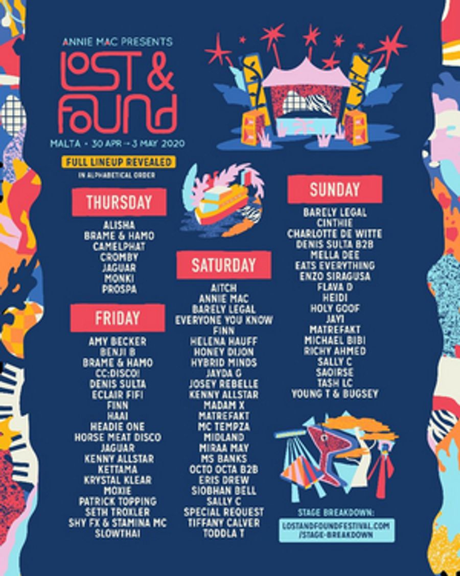 AMP Lost & Found Festival Adds Charlotte De Witte & Matrefakt to 2020 Lineup Image