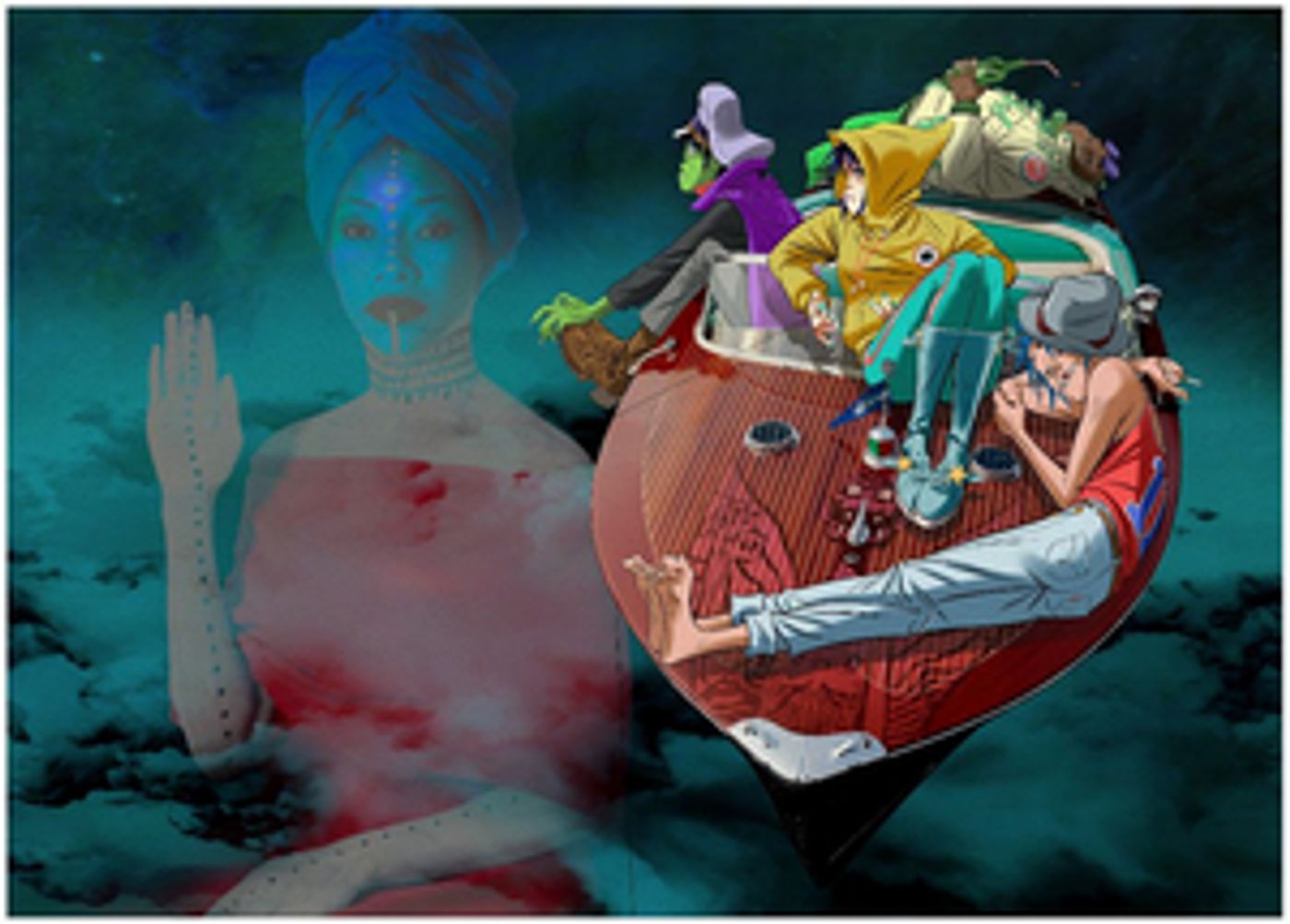 GORILLAZ Releases Song Machine Season 1 Ep. 2 ft. Fatoumata Diawara  Image