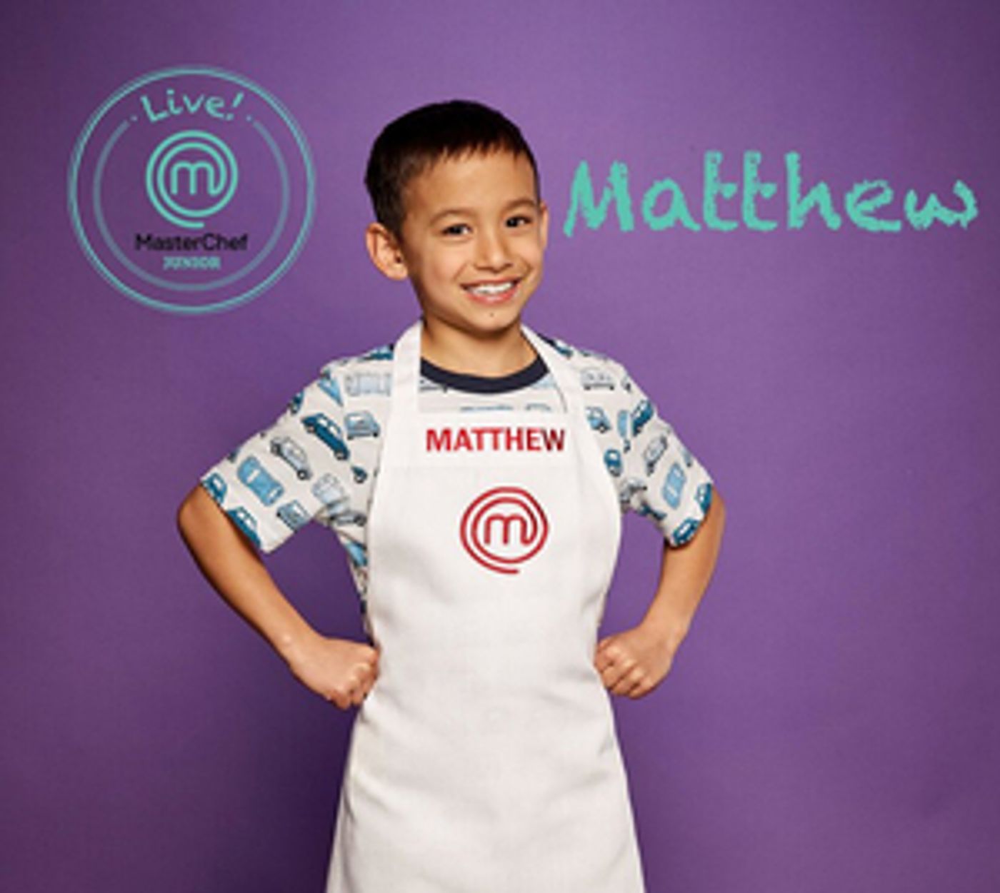 MASTERCHEF JUNIOR LIVE! to Have Special Guest Appearance by Season 7 Top 8 Finalist Matthew Smith  Image