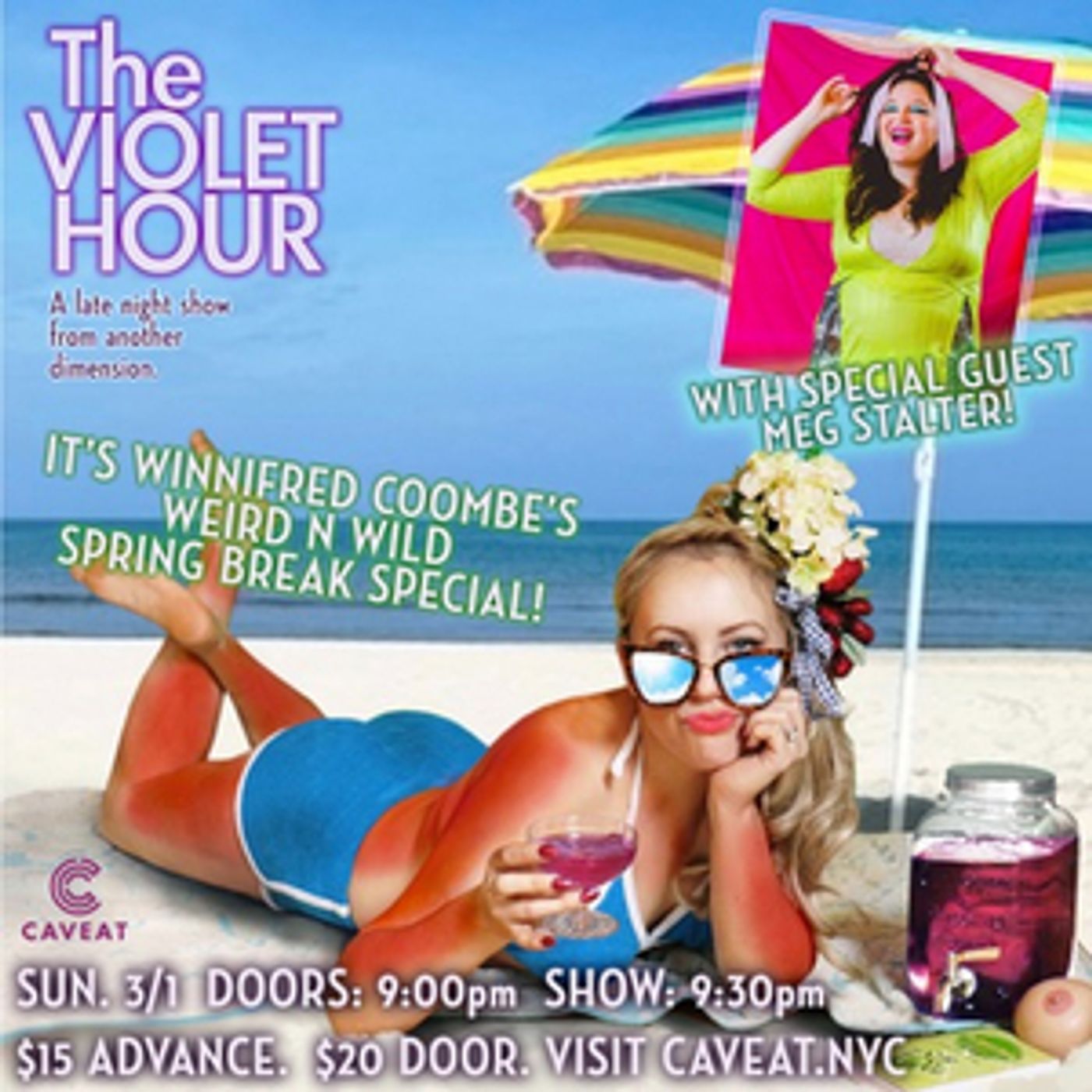 Celebrate Winnifred Coombe's Re-Birthday with Meg Stalter at THE VIOLET HOUR Celebrate Winnifred Coombe's Re-Birthday with Meg Stalter at THE VIOLET HOUR Image