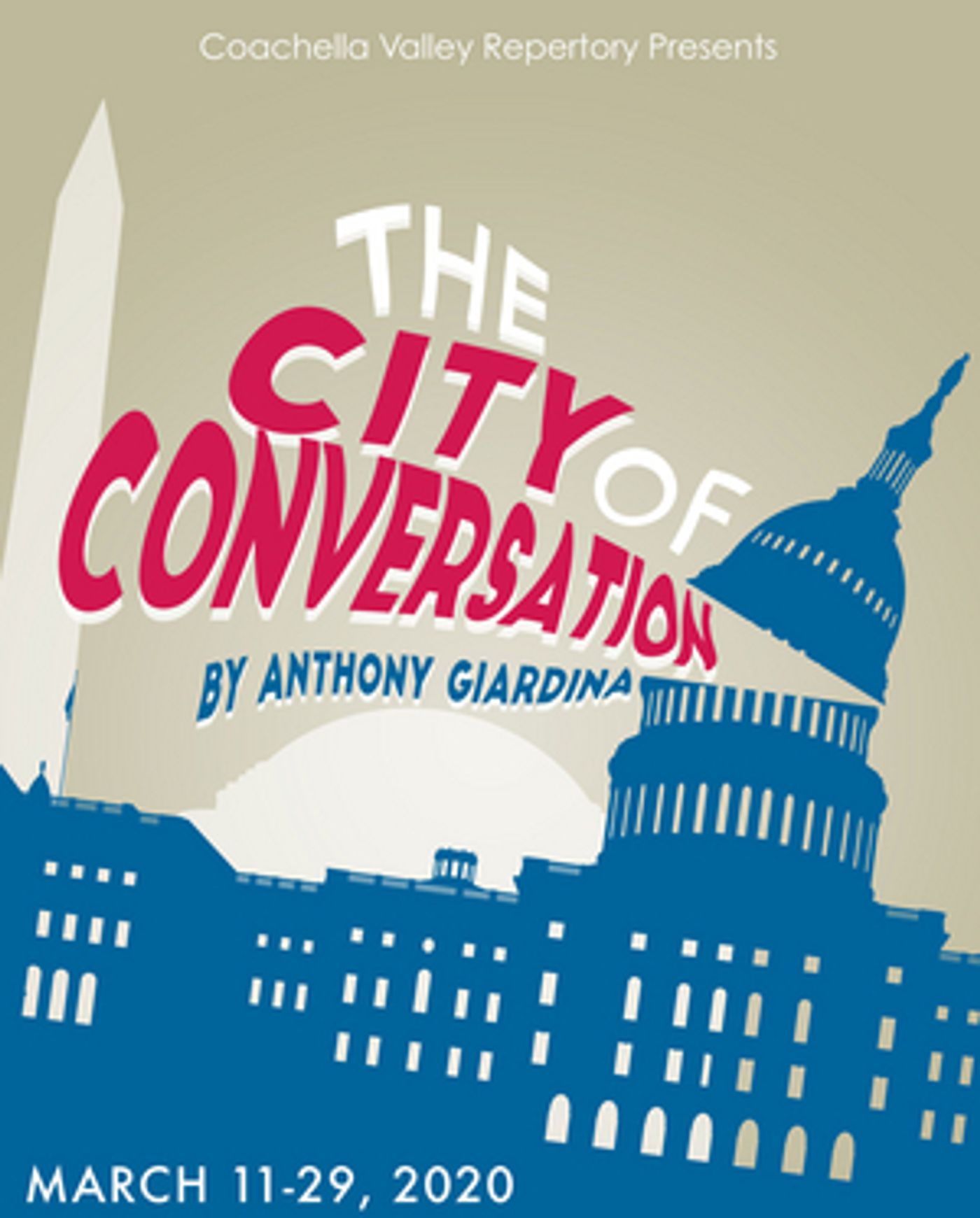 THE CITY OF CONVERSATION at Coachella Valley Repertory  Image