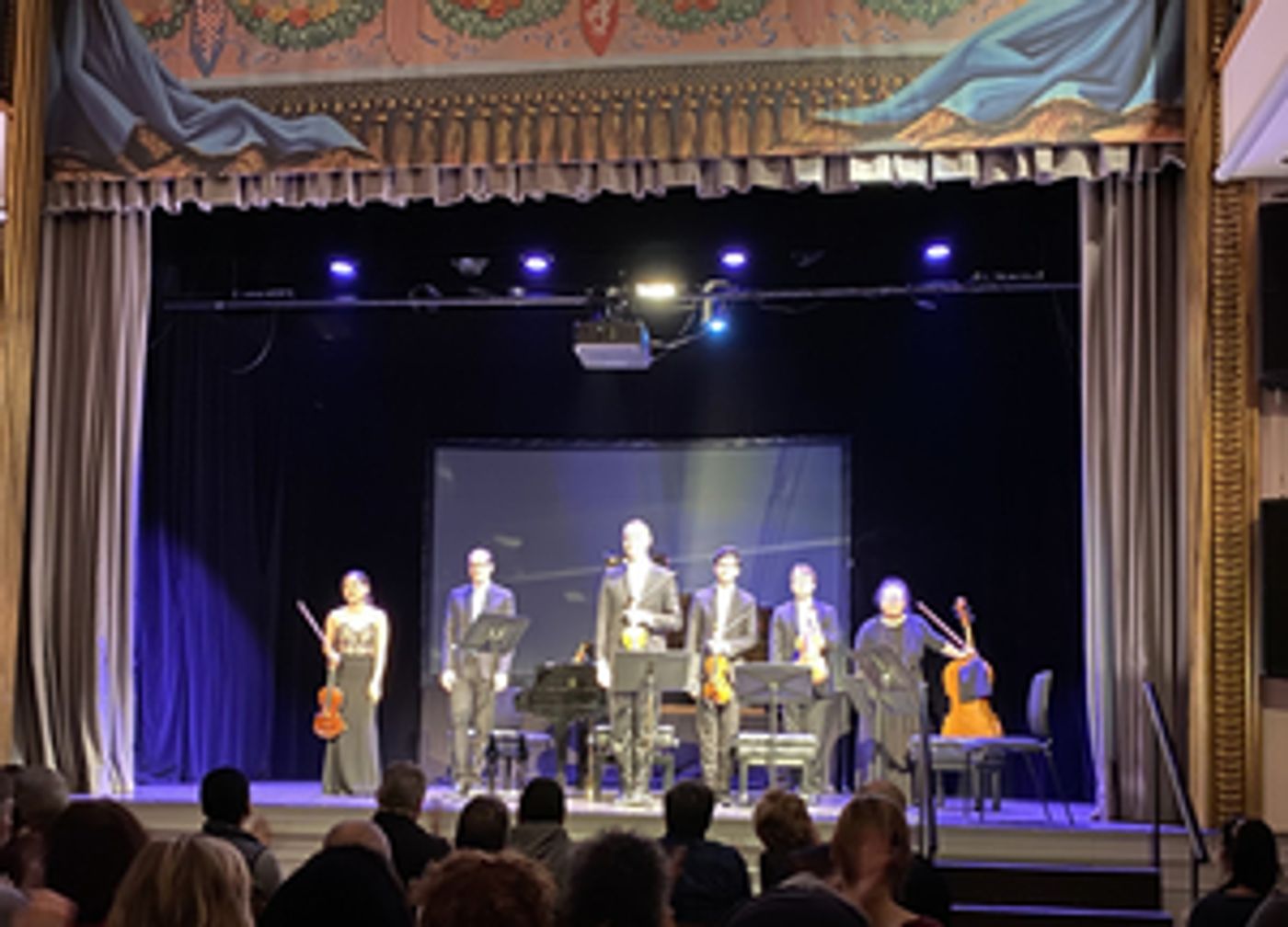 Review: 'FRENCH IMPRESSIONS' WITH THE CALIDORE STRING QUARTET and the ASPECT CHAMBER MUSIC SERIES at Bohemian National Hall Review: 'FRENCH IMPRESSIONS' WITH THE CALIDORE STRING QUARTET and the ASPECT CHAMBER MUSIC SERIES at Bohemian National Hall Image