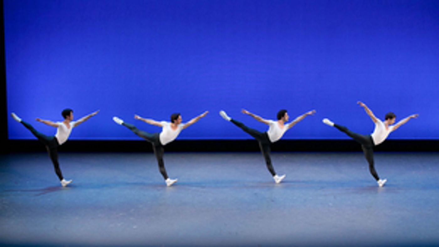 Review: LA Ballet Presents Brilliant BALANCHINE BLACK & WHITE  ~  IN AGON, APOLLO & CONCERTO BAROCCO at The Broad Stage  Image