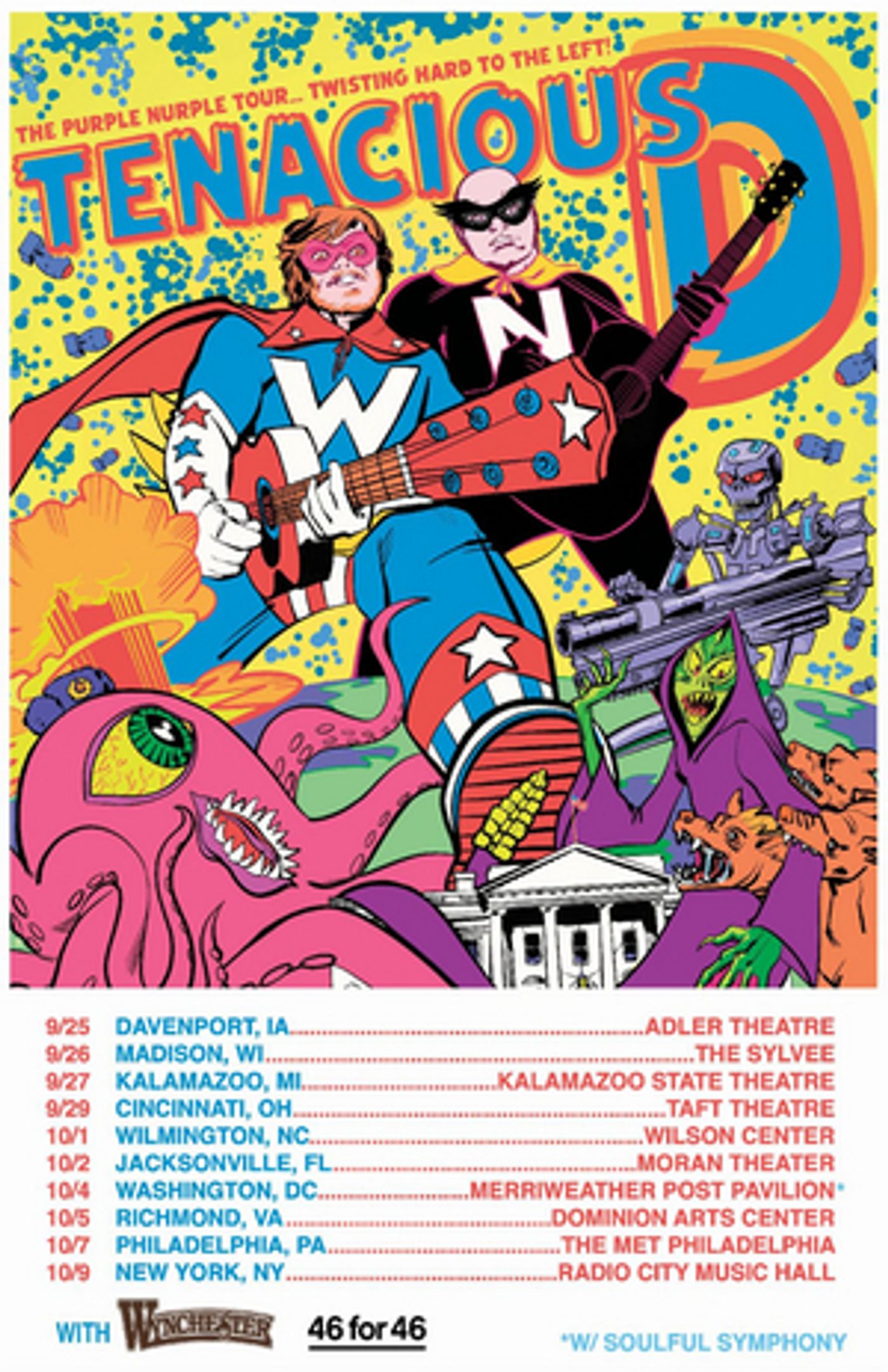 Tenacious D Announces Swing State Tour  Image