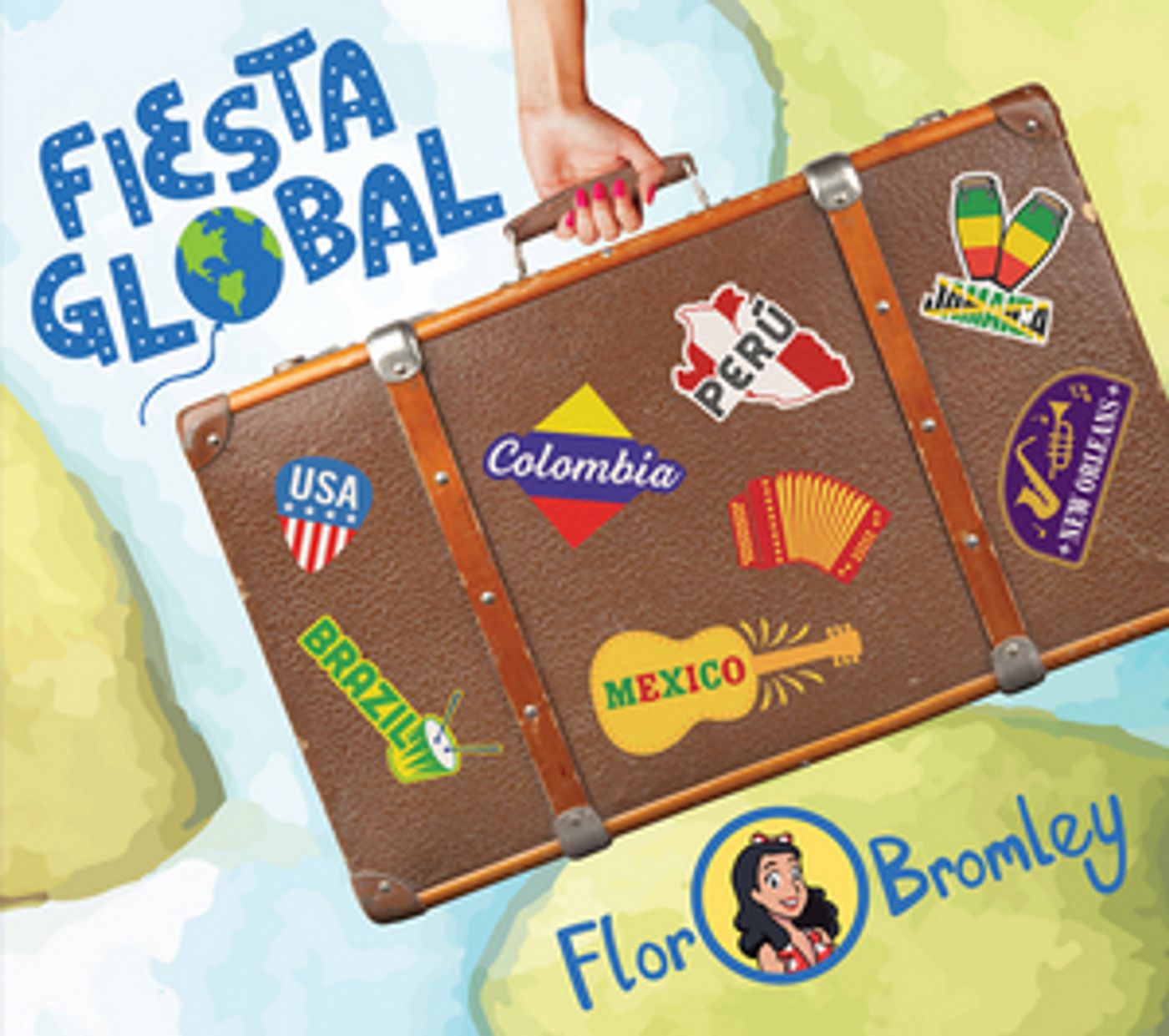 Flor Bromley to Release New Album FIESTA GLOBAL Flor Bromley to Release New Album FIESTA GLOBAL Image