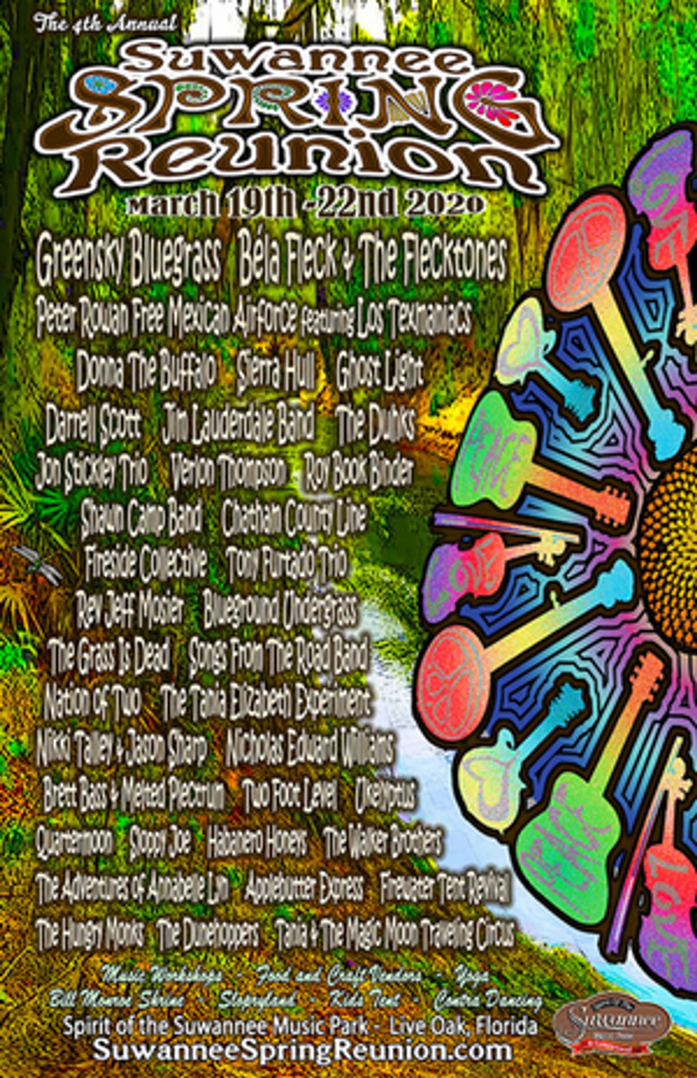 Suwannee Spring Reunion Announces Schedule  Image