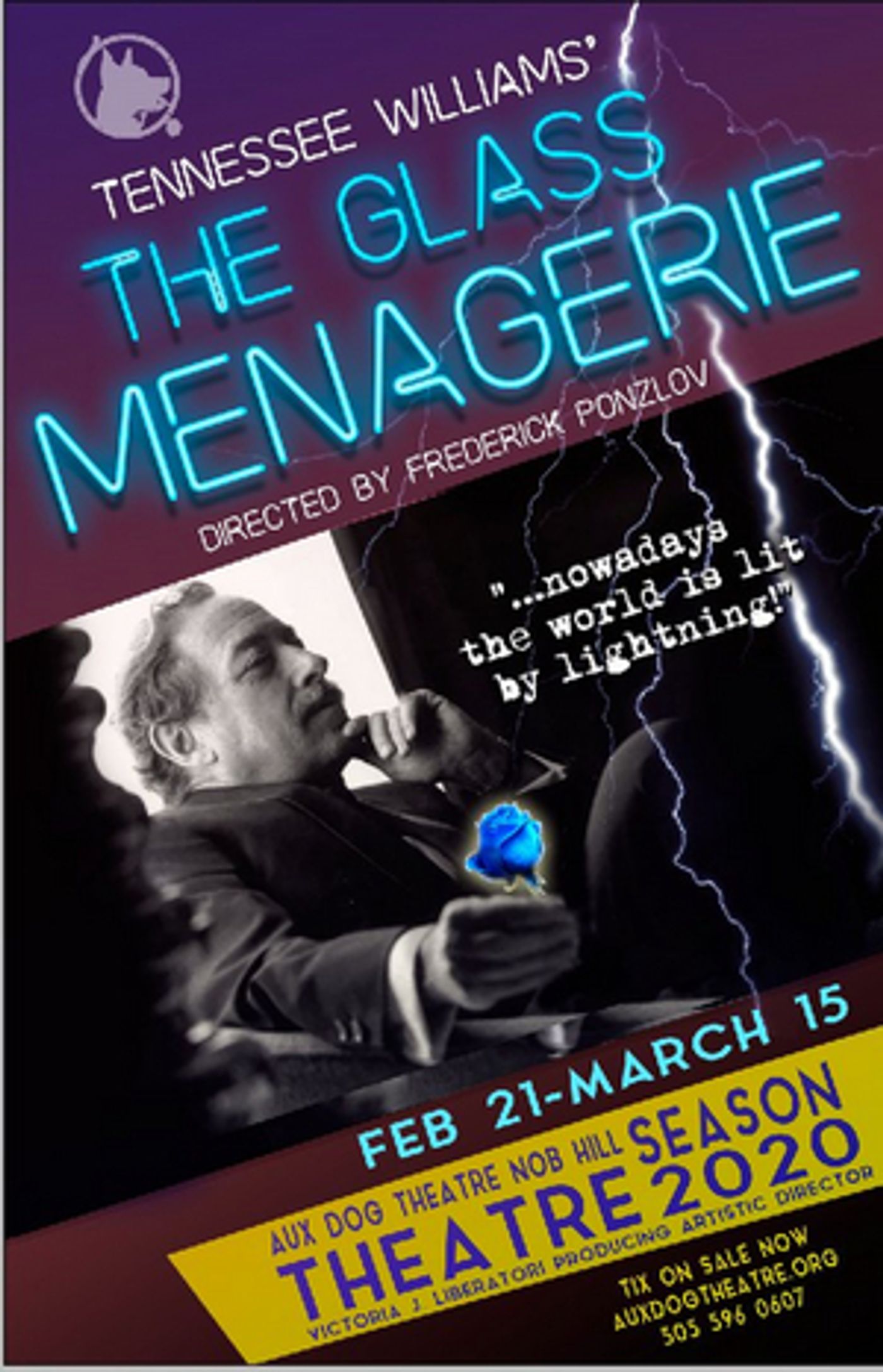 Review: THE GLASS MENAGERIE at Aux Dog Theatre  Image