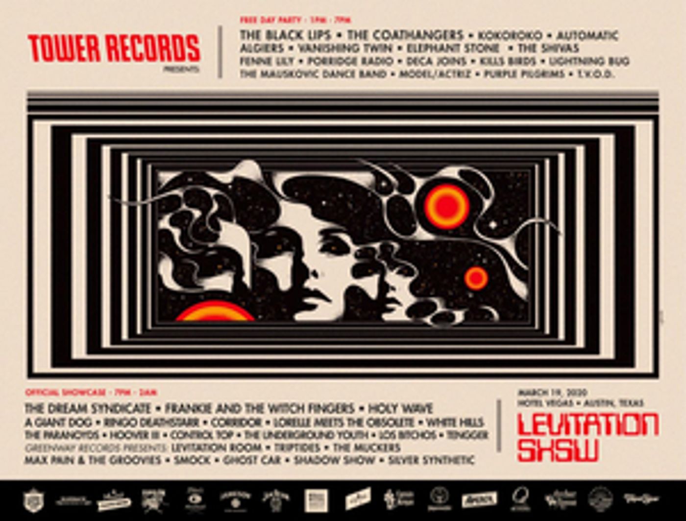 LEVITATION Announces 9th Annual SXSW Day & Night Parties  Image