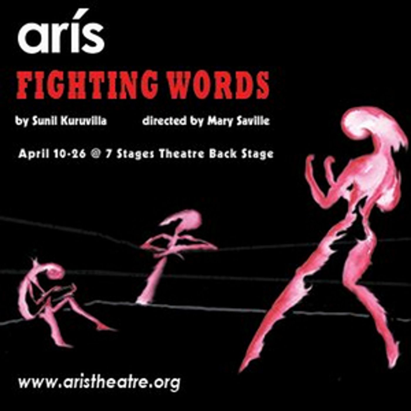 Aris Theatre to Present FIGHTING WORDS By Sunil Kuruvilla Aris Theatre to Present FIGHTING WORDS By Sunil Kuruvilla Image