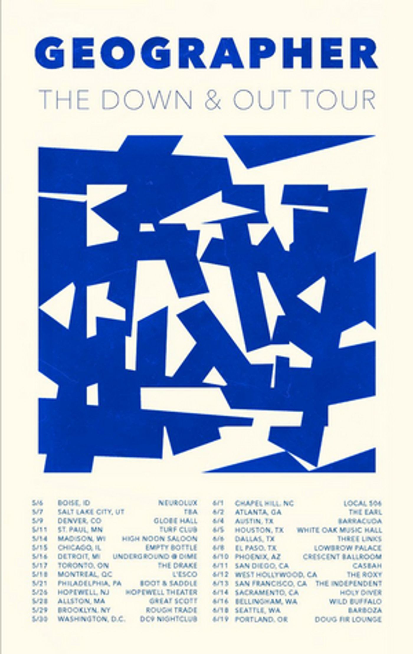 Geographer Announces New LP & 2020 Spring US Tour Dates  Image