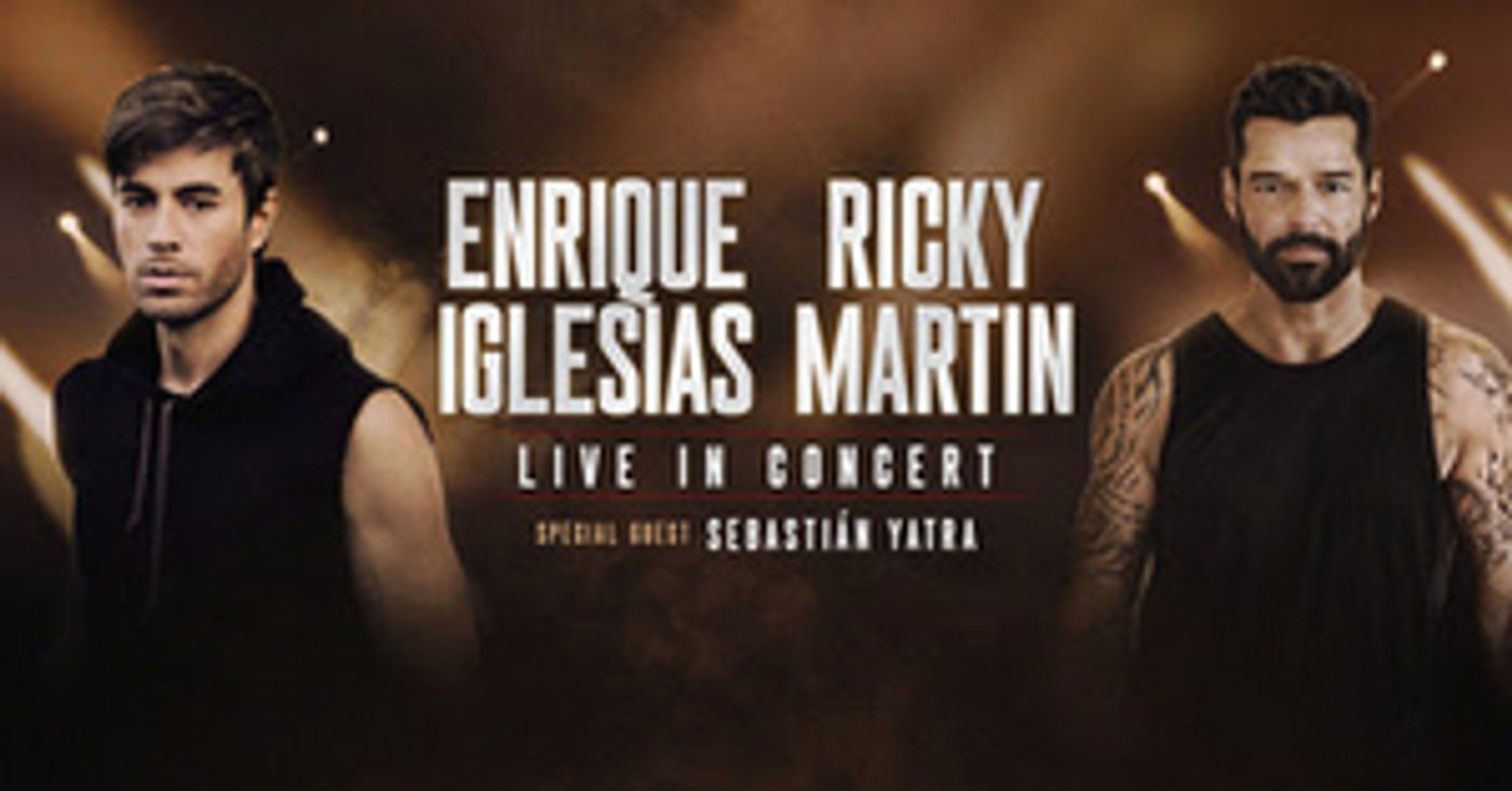 Enrique Iglesias And Ricky Martin Announce First Ever Co-Headlining Arena Tour In North America Enrique Iglesias And Ricky Martin Announce First Ever Co-Headlining Arena Tour In North America Image