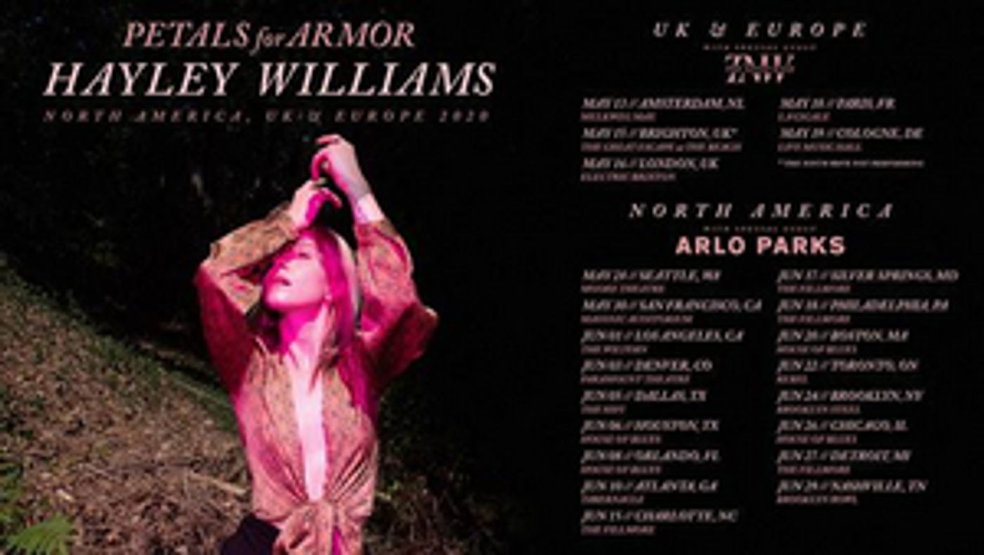 Hayley Williams Announces 'Petals For Armor Tour' Hayley Williams Announces 'Petals For Armor Tour' Image