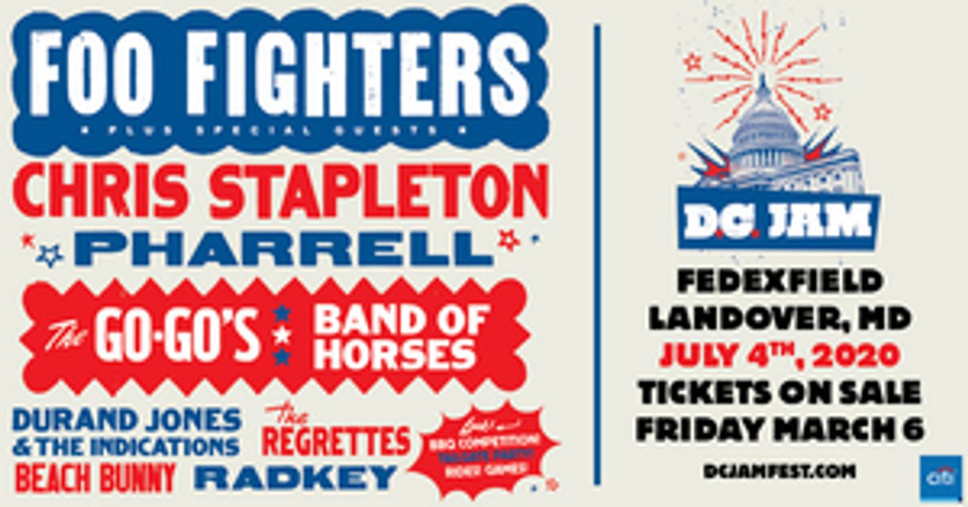 Foo Fighters' 4th of July D.C. Jam On Sale Today  Image